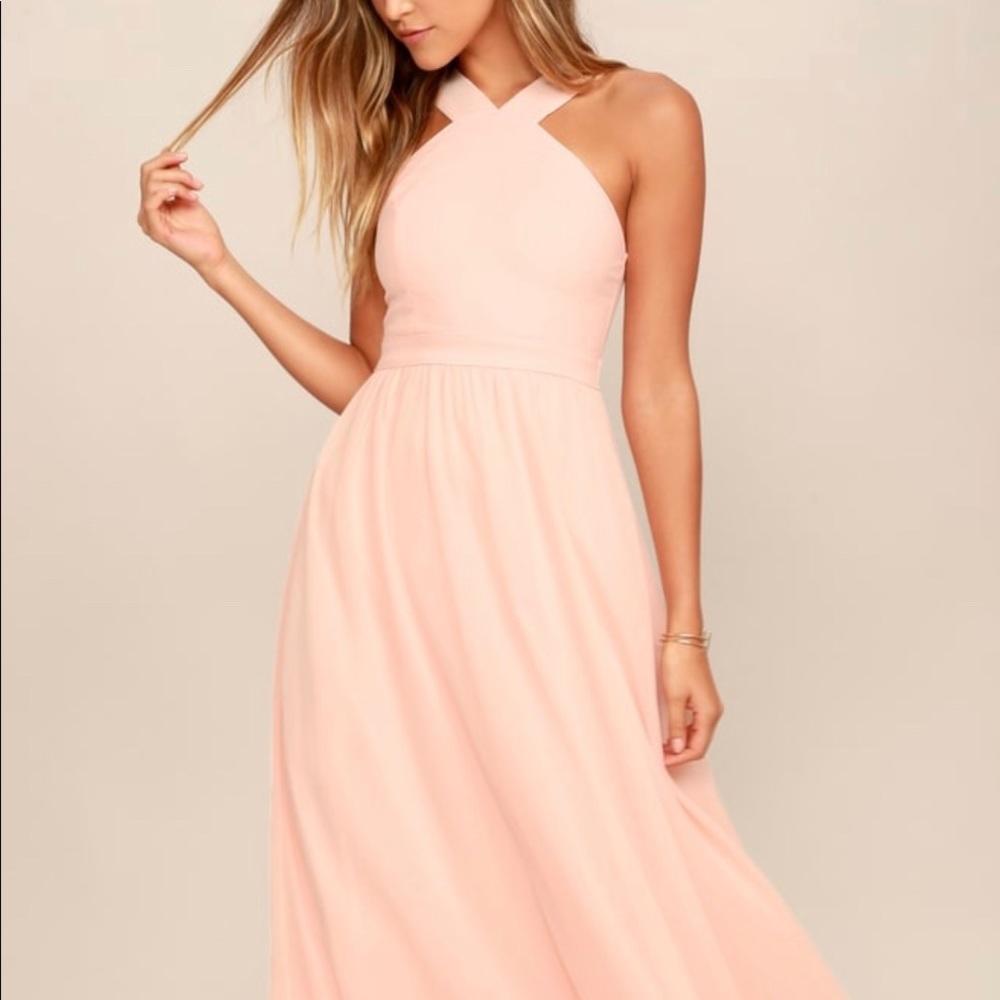 Lulu’s Air of Romance Maxi Dress
